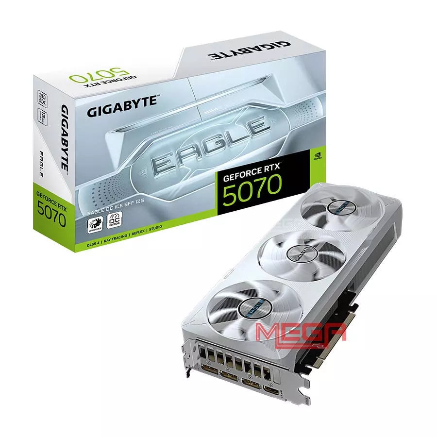Vga Gigabyte RTX 5070 EAGLE OC ICE SFF 12GB