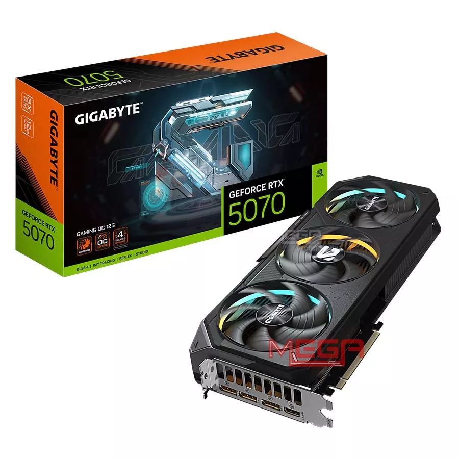Vga Gigabyte RTX 5070 GAMING OC 12GB