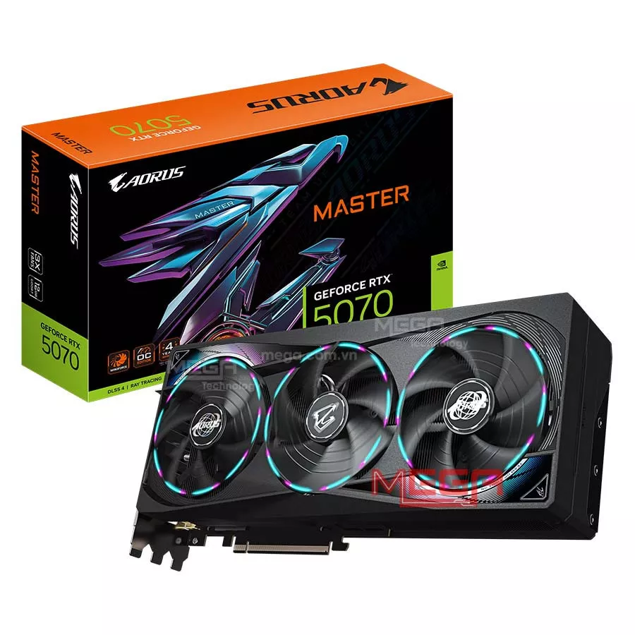 Vga Gigabyte RTX 5070 AORUS MASTER 12GB