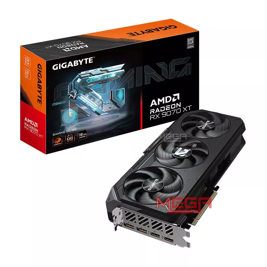 Vga Gigabyte Radeon RX 9070 XT GAMING OC 16GB