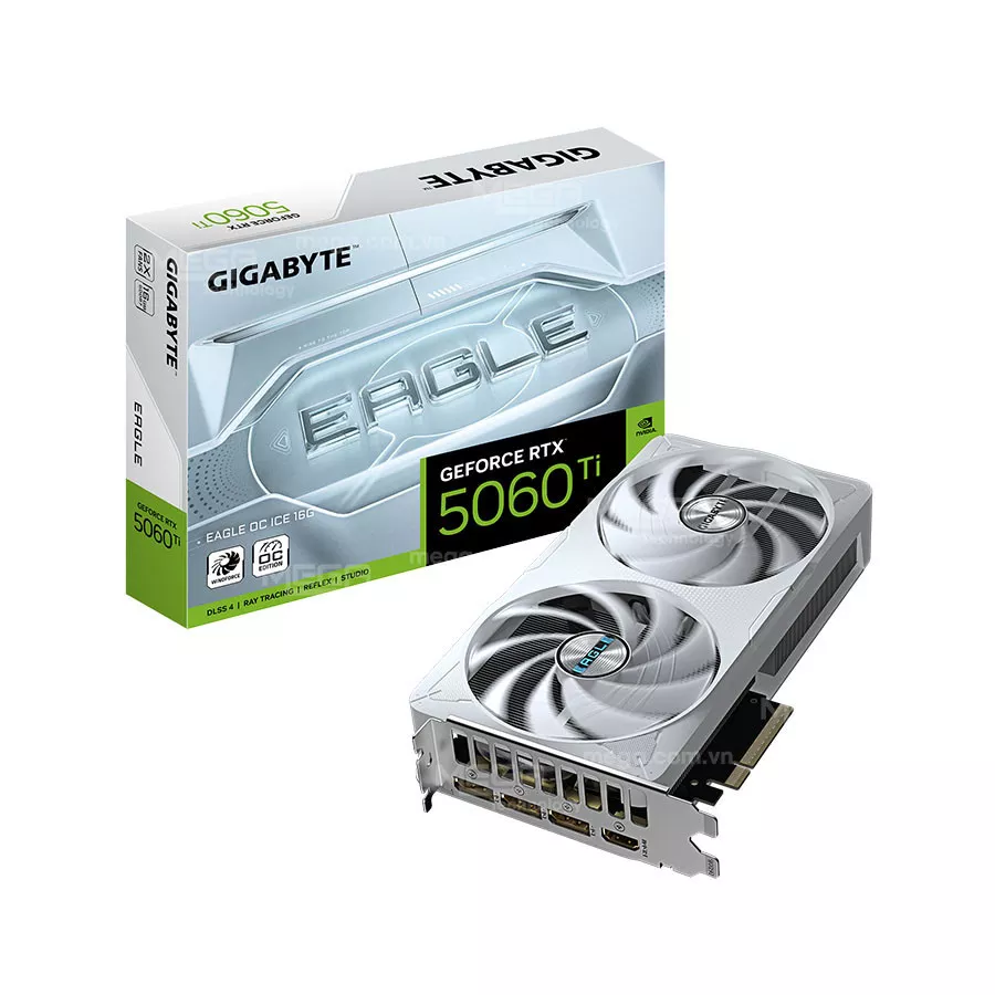 Vga Gigabyte GeForce RTX 5060 Ti EAGLE OC ICE 16G