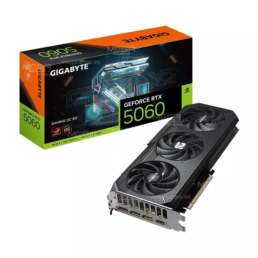 Vga Gigabyte RTX 5060 GAMING OC 8GB