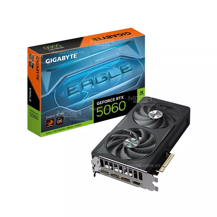 Vga Gigabyte RTX 5060 EAGLE OC 8GB
