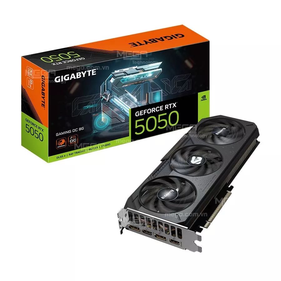 Vga Gigabyte GeForce RTX 5050 GAMING OC 8G