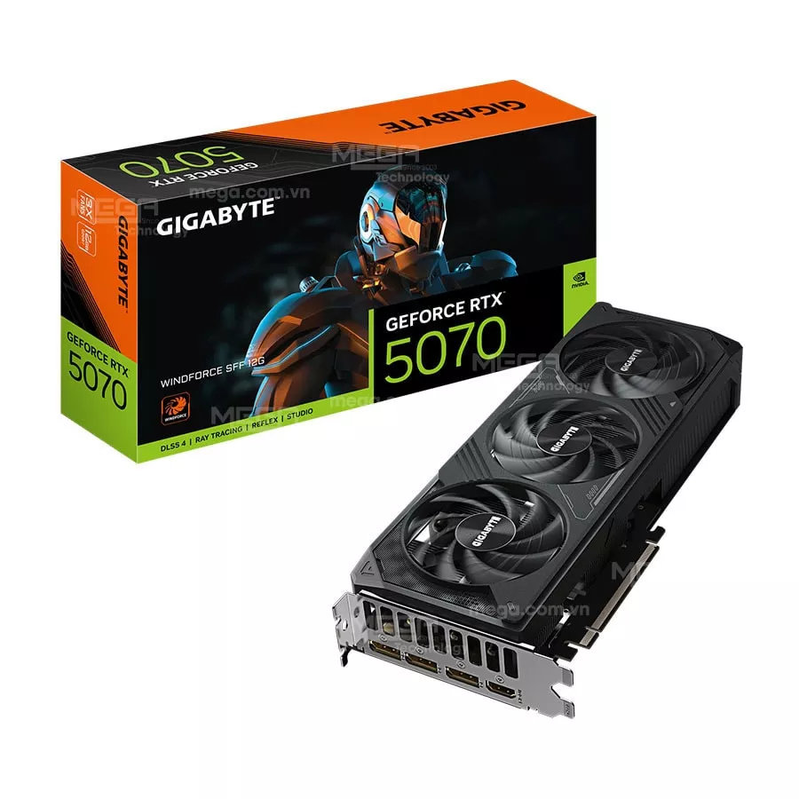 Vga Gigabyte GeForce RTX 5070 WINDFORCE SFF 12GB GDDR7
