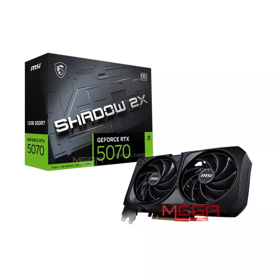 Vga MSI GeForce RTX 5070 12G SHADOW 2X OC
