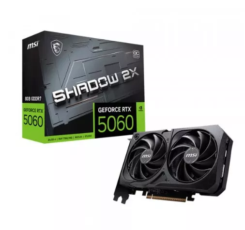 Vga MSI GeForce RTX 5060Ti 16GB SHADOW 2X OC GDDR7