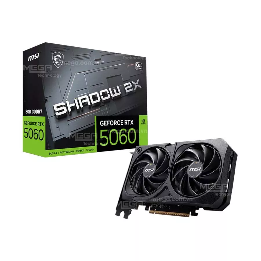 Vga MSI RTX 5060 8GB SHADOW 2X OC