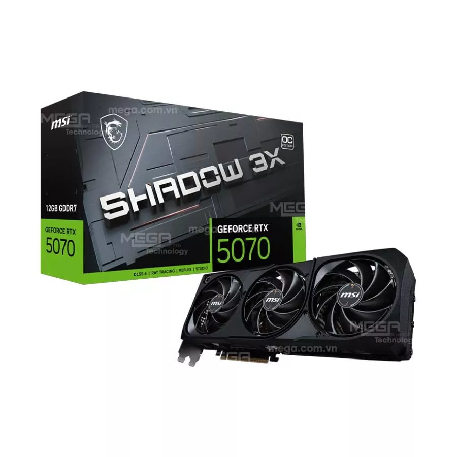 Vga MSI GeForce RTX 5070 12G VENTUS 2X OC WHITE GDDR7