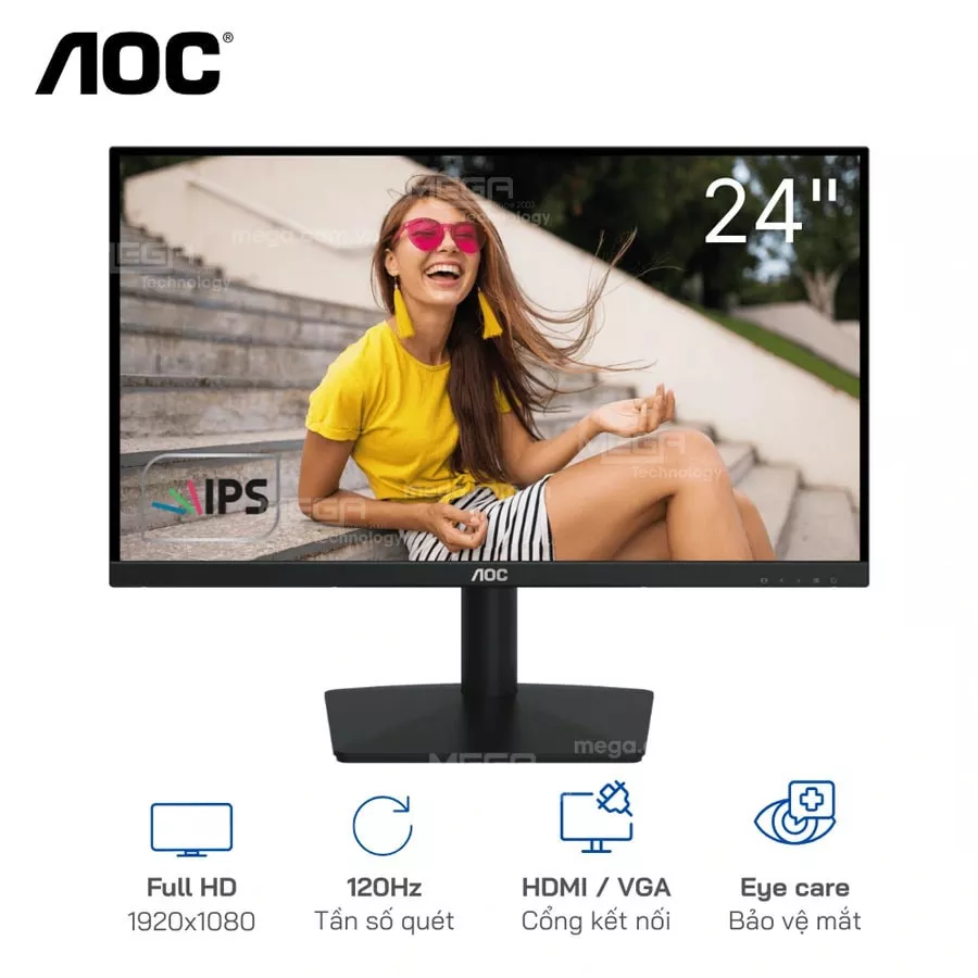 Màn hình AOC 24B15H3/71 23.8 inch