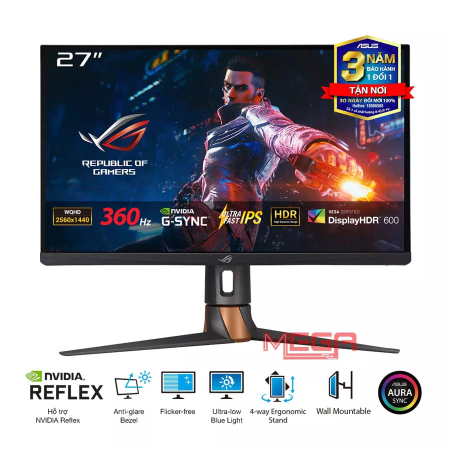 Màn hình Asus Rog Swift PG27AQN 27 inch