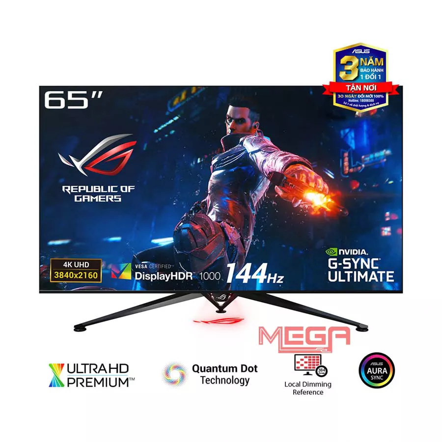 Màn hình  Asus Rog Swift PG65UQ 65 inch