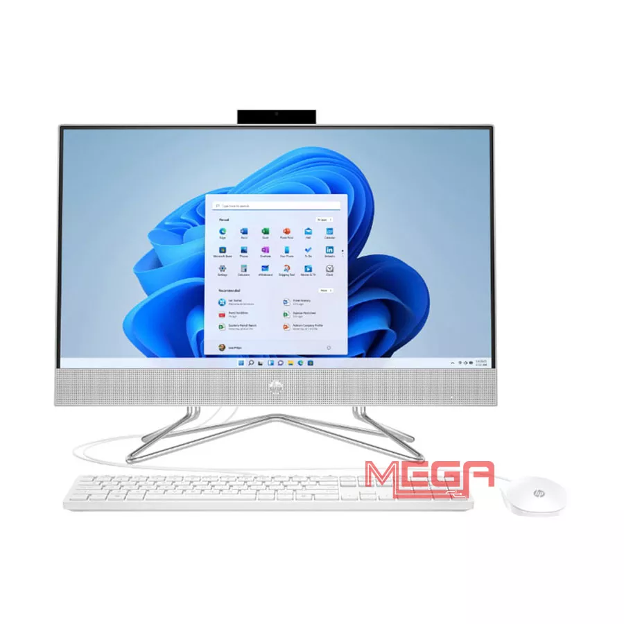 Máy bộ AIO HP 22-dd2042d 9A8J7PA Trắng