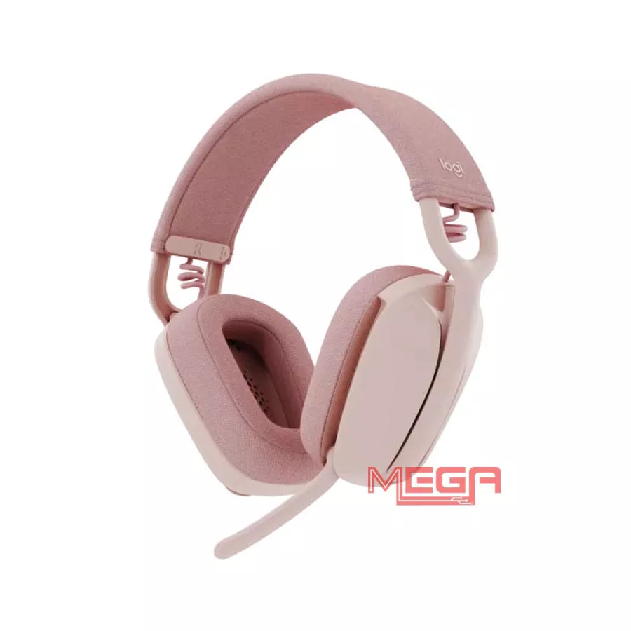 Tai nghe Logitech Zone Vibe 100 Hồng