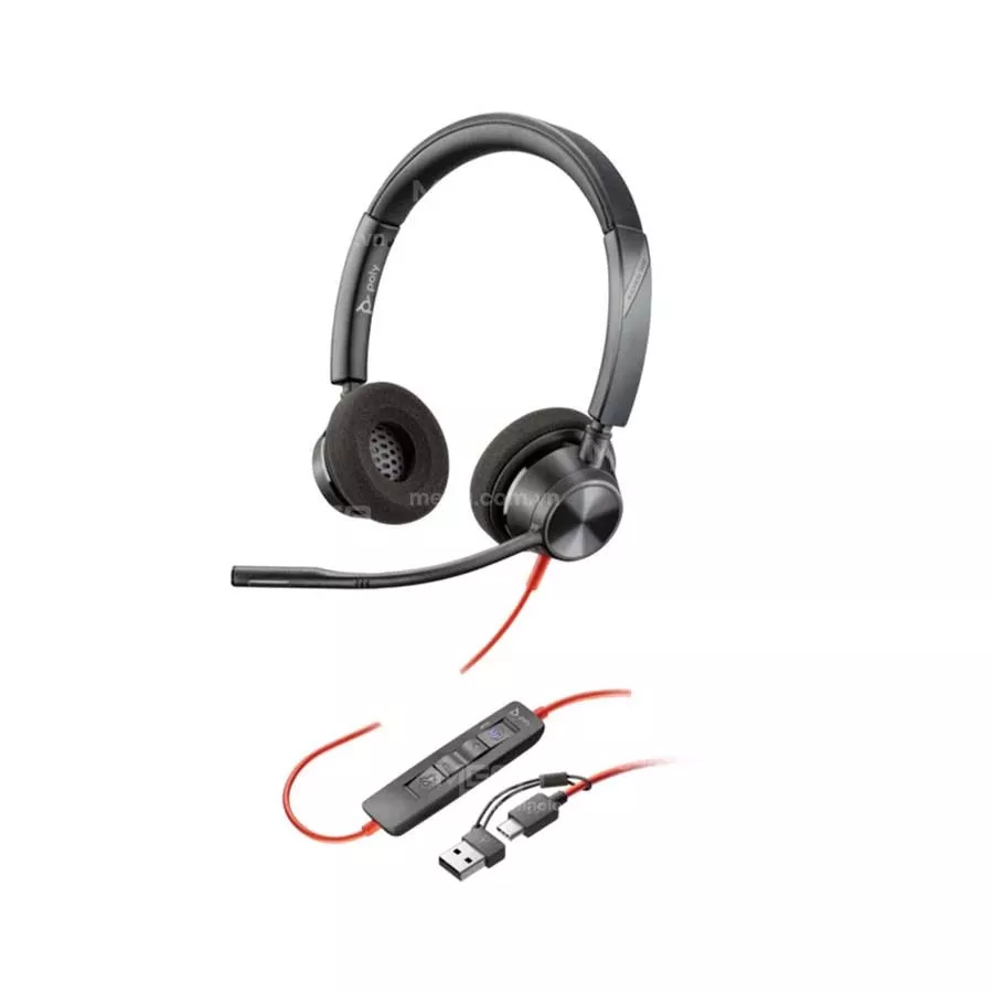 Tai nghe Poly BlackWire 3320