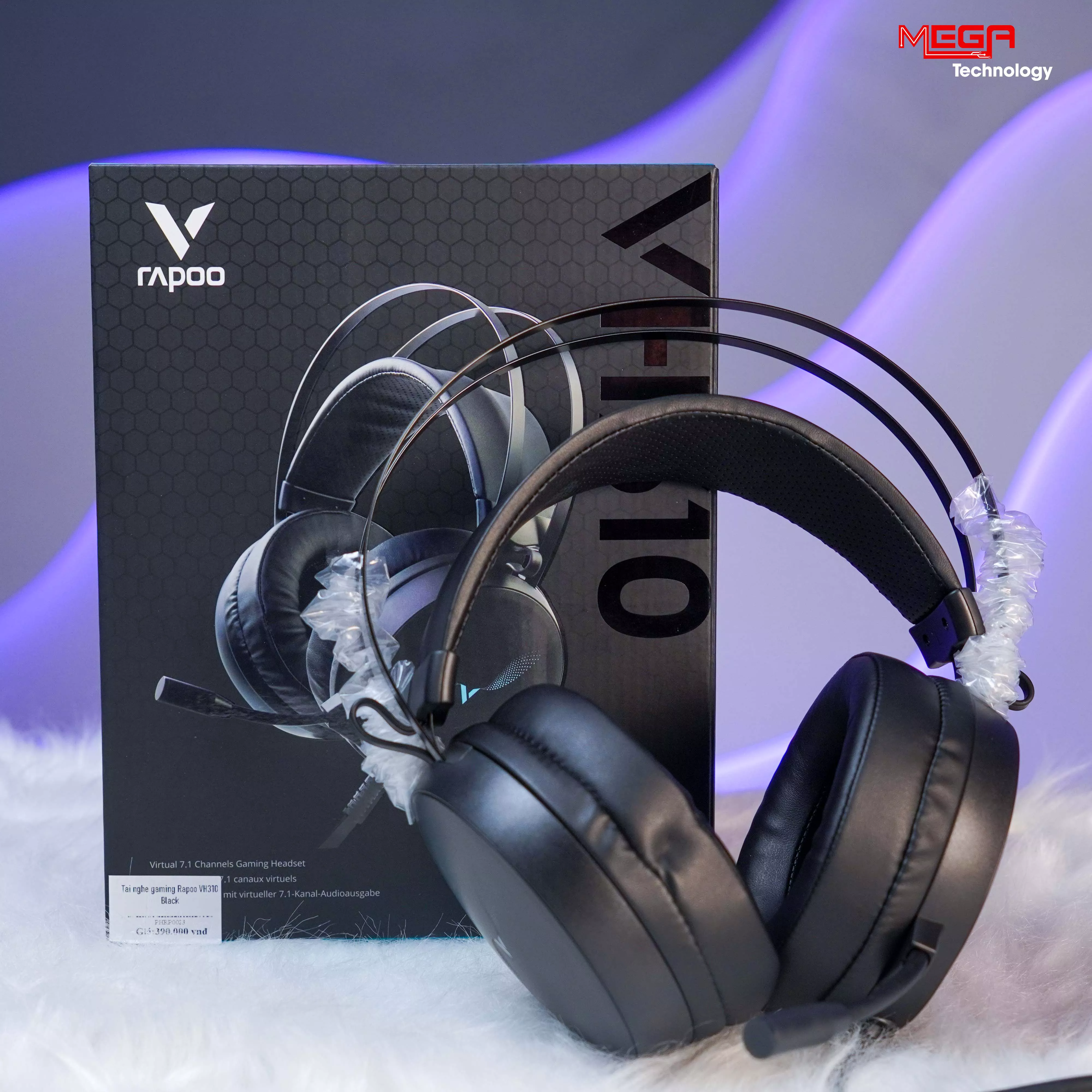 Tai nghe gaming Rapoo VH310 Black